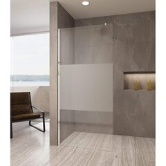 Dušisein AQUABATOS Walk-in SM8 140, chrome hind ja info | Dušiseinad ja dušiuksed | hansapost.ee