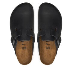 Jalanõud naistele Birkenstock Boston Leoi, must hind ja info | Plätud ja sussid naistele | hansapost.ee