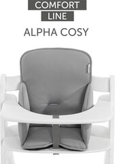 Товар с повреждённой упаковкой. Подушка для стульчика для кормления Hauck Alpha Cosy Comfort, Stretch Grey цена и информация | Одежда для детей и младенцев с поврежденной упаковкой | hansapost.ee