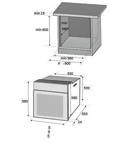 Hausberg HB-8053INOX цена и информация | Ahjud | hansapost.ee