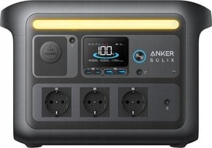 Электрическая станция Anker Solix C800 Plus, 1200W, с аккумулятором цена и информация | Электрогенераторы | hansapost.ee