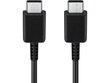 Samsung USB-C andmekaabel 3A EP-DA705BBE, 1m, must цена и информация | Juhtmed ja kaablid | hansapost.ee