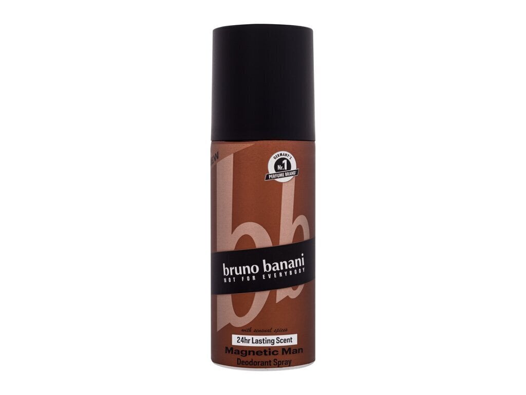 Pihustatav deodorant Bruno Banani Not For Everybody 24hr Lasting Scent, 150 ml цена и информация | Dušigeelid ja deodorandid meestele | hansapost.ee