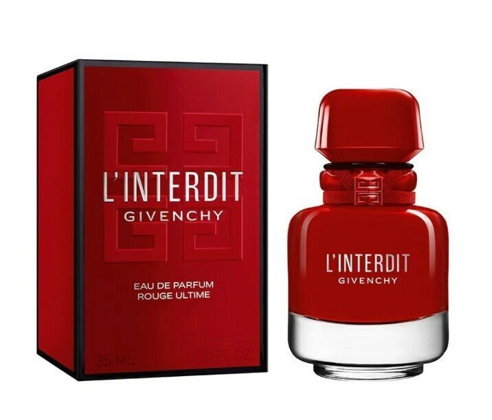 Lõhnavesi Givenchy L'Interdit Rouge Ultime EDP naistele, 50 ml hind ja info | Parfüümid naistele | hansapost.ee