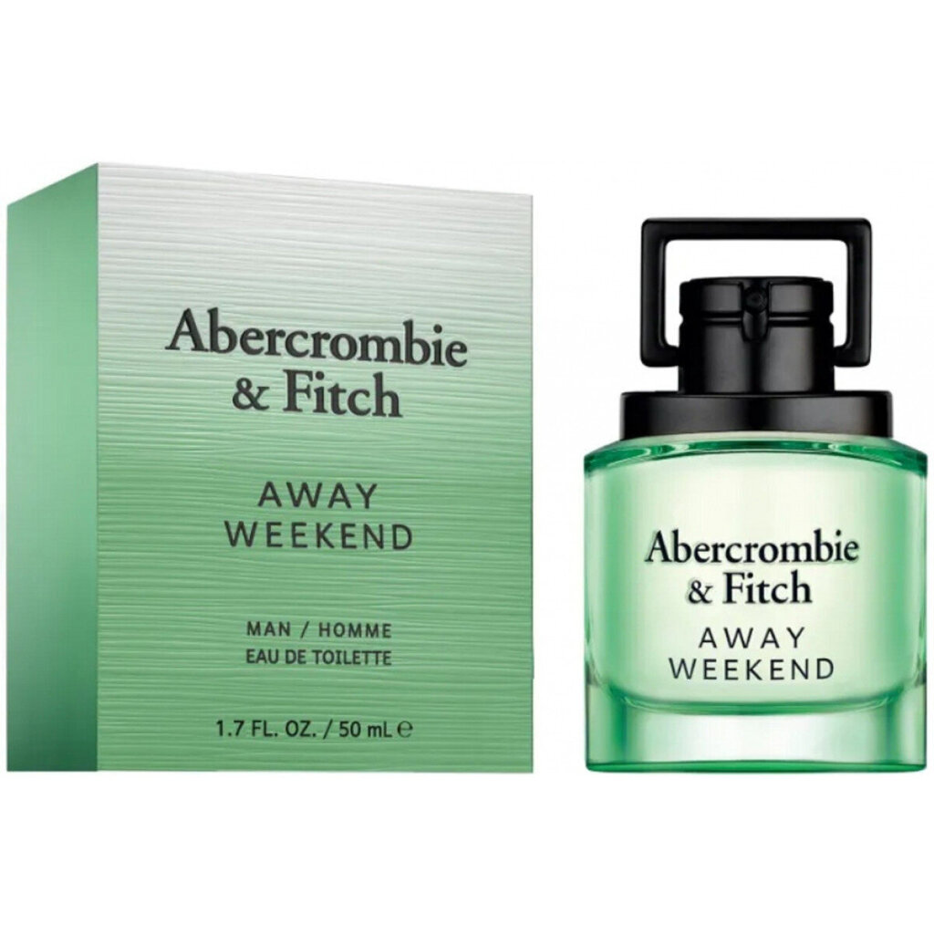 Tualettvesi Abercrombie & Fitch Away Weekend EDT meestele, 50 ml цена и информация | Parfüümid meestele | hansapost.ee