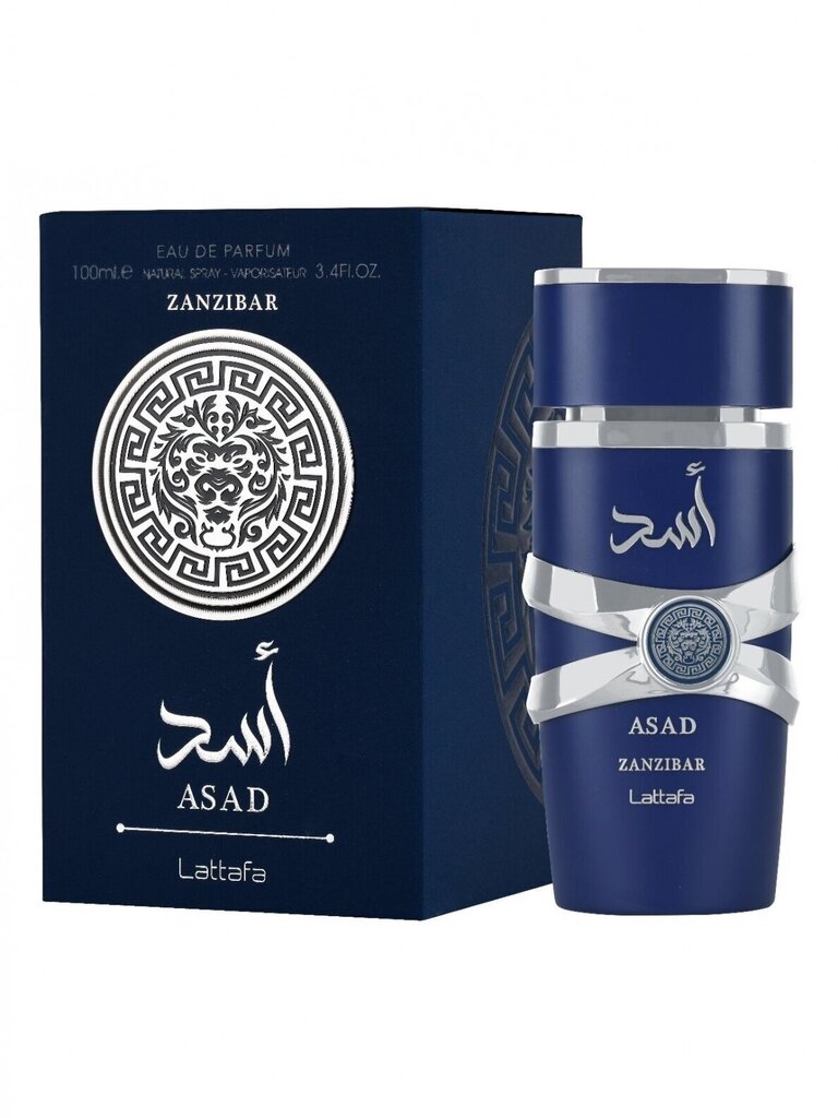 Lõhnavesi Lattafa Asad Zanzibar EDP meestele, 100 ml цена и информация | Parfüümid meestele | hansapost.ee