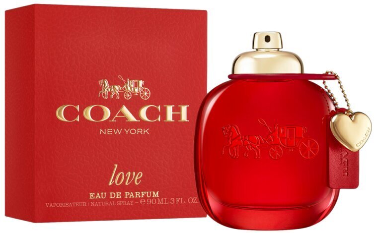 Lõhnavesi Coach Love EDP naistele, 90 ml цена и информация | Parfüümid naistele | hansapost.ee