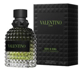 VALENTINO UOMO BORN IN ROMA GREEN EDT SPRAY 50 ML цена и информация | Мужские духи | hansapost.ee