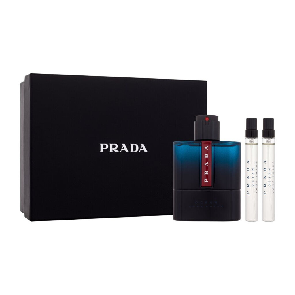 Tualettvesi Prada Luna Rossa Ocean EDT meestele: 100 ml + 2 x 10 ml hind ja info | Parfüümid meestele | hansapost.ee