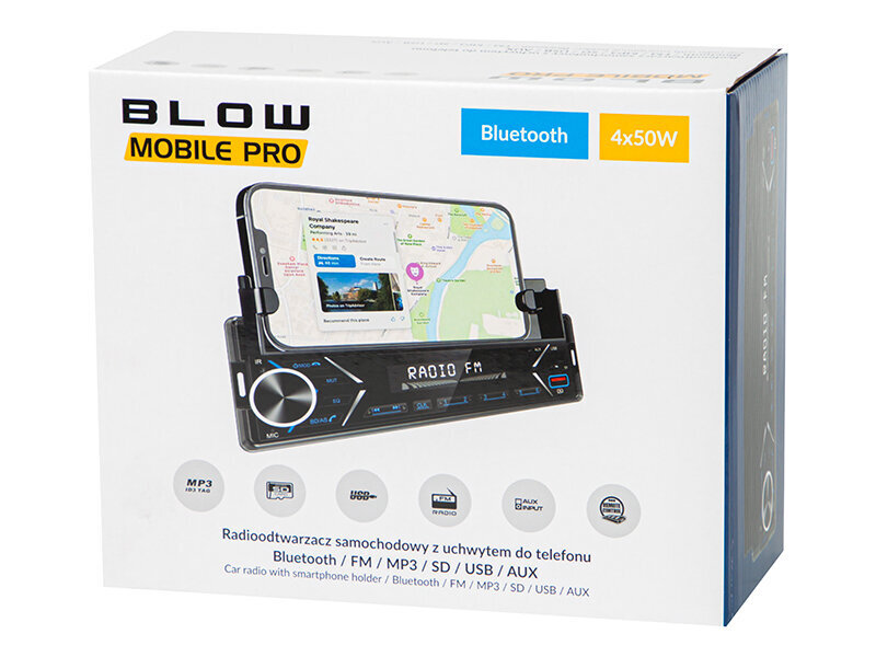 Autoraadio BLOW 4x50W Mobile PRO 78-346 hind ja info | Autokõlarid | hansapost.ee