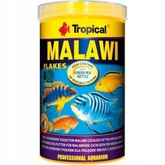 Toit tsichlididele Tropical Malawi, 1000 ml hind ja info | Kalade toit | hansapost.ee