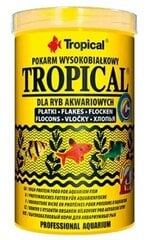 TROPICAL - высокобелковый корм для аквариумных рыб - 1000 мл/200 г цена и информация | Корм для рыб | hansapost.ee