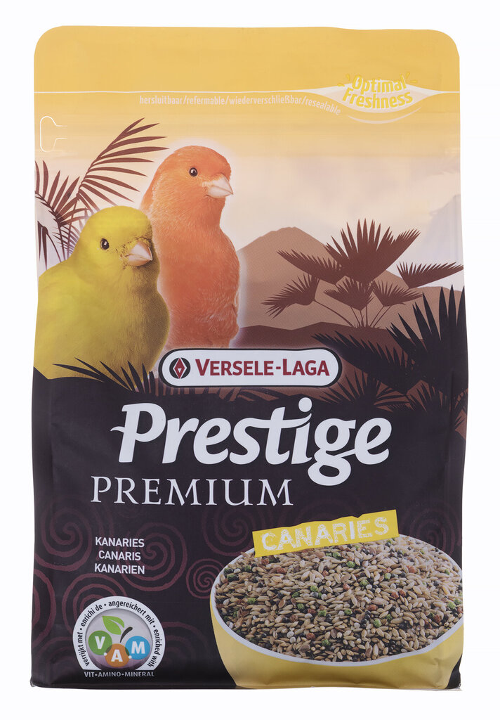 Toit kanaarilindudele Verselle Laga Prestige Premium Canaries, 2,5 kg hind ja info | Toit lindudele | hansapost.ee