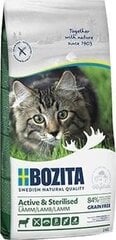 Bozita Active & Sterilized Grain lambaga, 2 kg hind ja info | Kassi kuivtoit ja kassikrõbinad | hansapost.ee