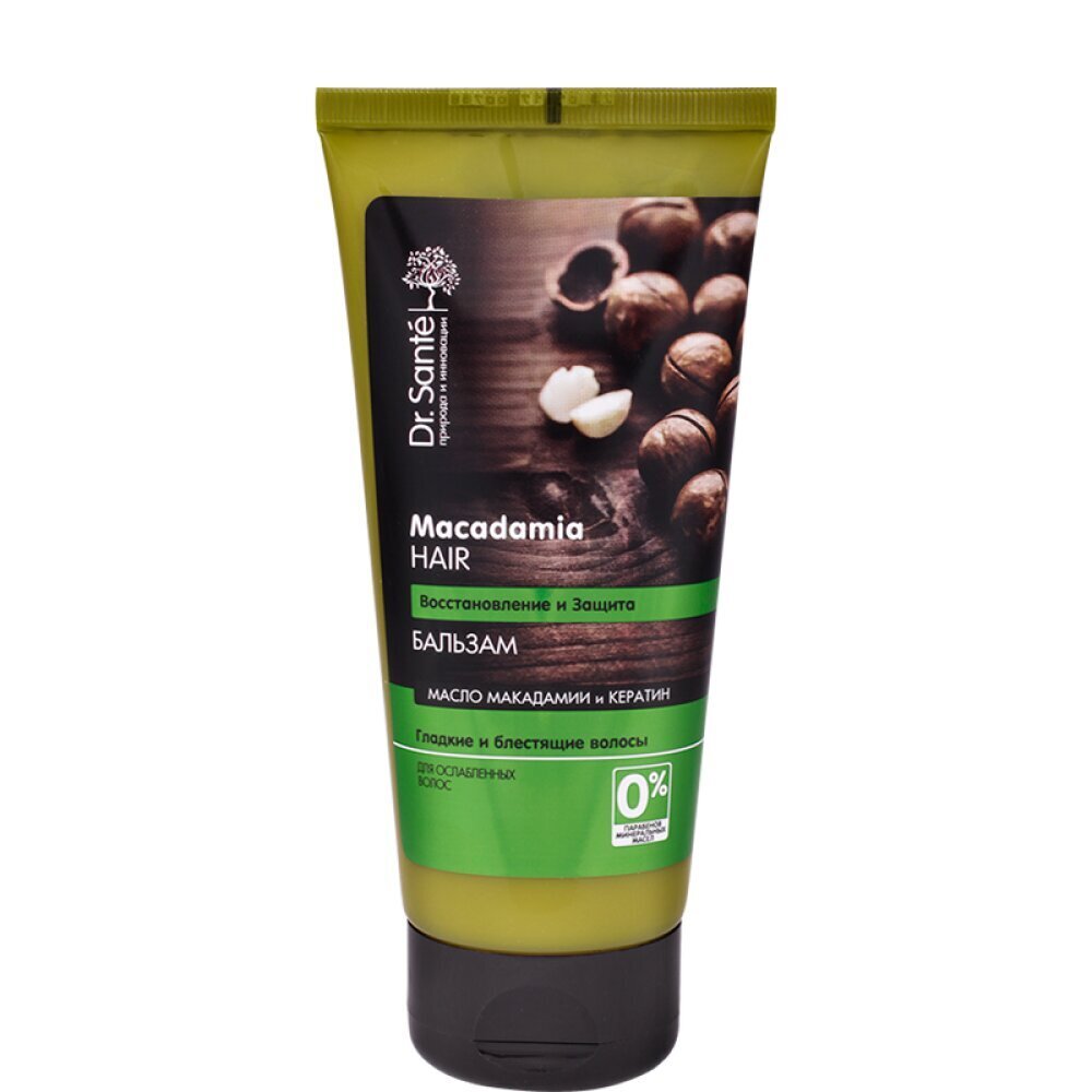 Dr.Sante Macadamia Palsam nõrkadele juustele 200ml hind ja info | Palsamid | hansapost.ee