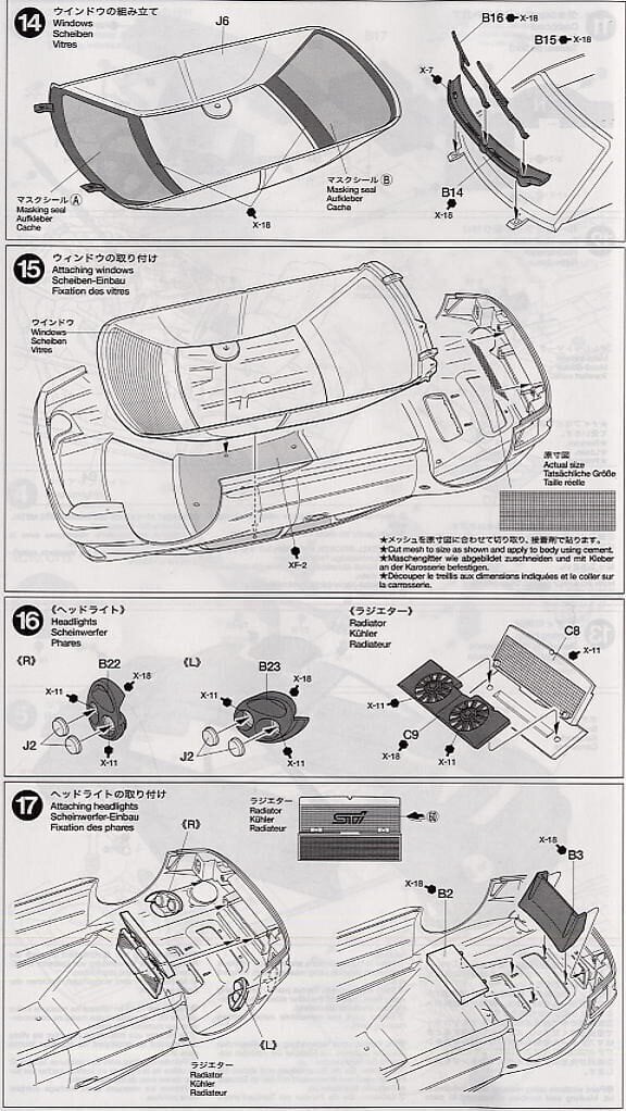 Tamiya - Subaru Impreza WRC Monte Carlo 2001, 1/24, 24240 цена и информация | Klotsid ja konstruktorid | hansapost.ee