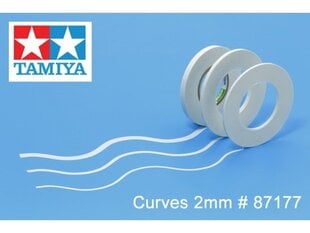 Tamiya - Maalriteip 2mm, 87177 hind ja info | Kunstitarbed, voolimise tarvikud | hansapost.ee