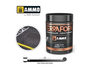 AMMO MIG - TERRAFORM Asphalt, 100ml, 2172 hind ja info | Kunstitarbed, voolimise tarvikud | hansapost.ee