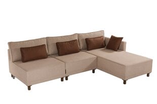 Pehme nurgadiivan Asir Matris, pruun price and information | Corner sofas and corner sofa beds | hansapost.ee