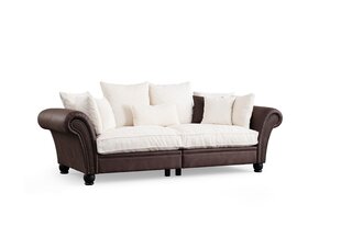 Diivan Asir Lawrence Lounge, pruun/valge price and information | Sofa beds and sofas | hansapost.ee