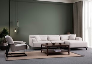 Pehme nurgadiivan Jaguar L2-Chl, valge price and information | Corner sofas and corner sofa beds | hansapost.ee