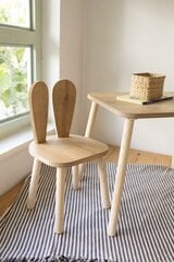 Lastelaud tooliga Asir Bunny, pruun price and information | Tables and chairs for children | hansapost.ee