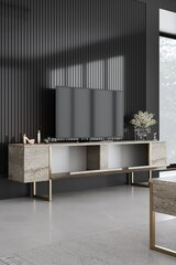 ТВ столик Luxe Travertine, бежевый цена и информация |  Тумбы под телевизор | hansapost.ee