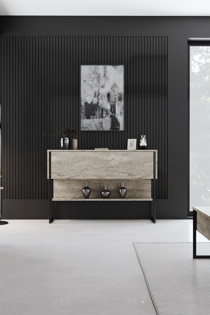 Konsool Luxe Travertine, must hind ja info | Konsoollauad | hansapost.ee