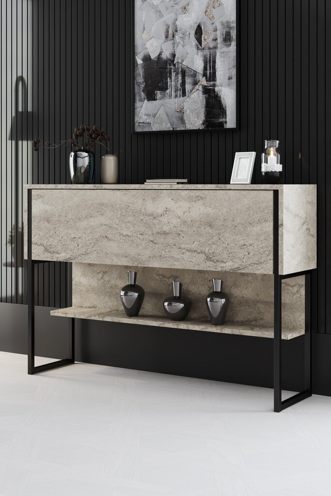 Konsool Luxe Travertine, must цена и информация | Konsoollauad | hansapost.ee