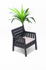 Välitool Asir Lara Tekli Koltuk, hall price and information | Garden chairs, balcony chairs | hansapost.ee