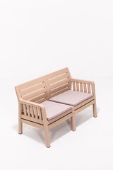 Välipink Asir Lara Ikili Koltuk, pruun price and information | Garden benches | hansapost.ee