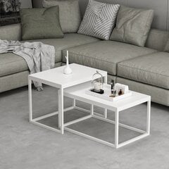 Diivanilaud Asir Leka 8575, valge price and information | Coffee tables | hansapost.ee