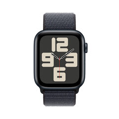 Apple Watch SE GPS 40мм Midnight Aluminium Case with Ink Sport Loop MXEA3ET/A цена и информация | Смарт-часы (smartwatch) | hansapost.ee