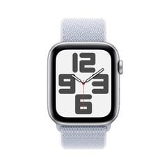 Apple Watch SE GPS 40мм Silver Aluminium Case with Blue Cloud Sport Loop MXEE3ET/A цена и информация | Смарт-часы | hansapost.ee