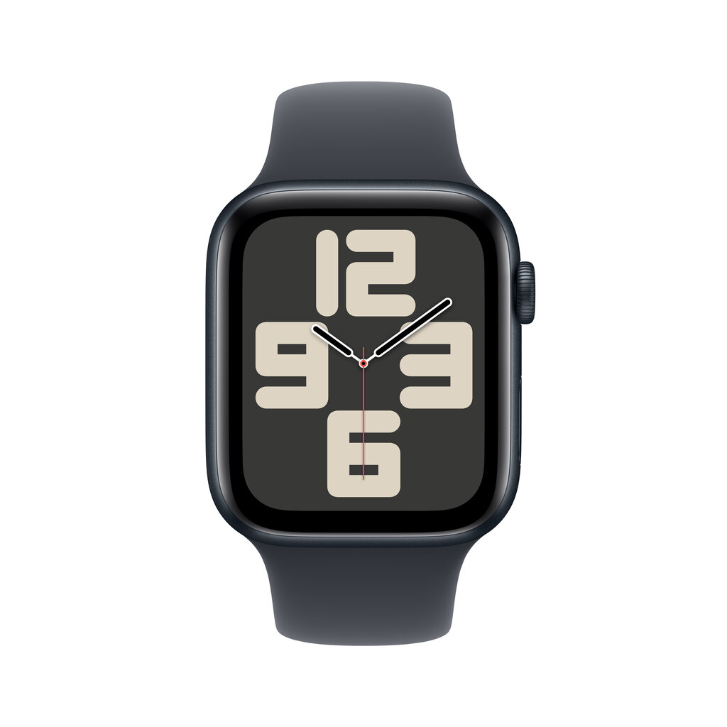 Apple Watch SE GPS 40mm Midnight Aluminium Case with Midnight Sport Band - M/L MXE93ET/A цена и информация | Nutikellad, laste nutikellad | hansapost.ee