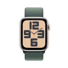 Apple Watch SE GPS + Cellular 40mm Starlight Aluminium Case with Lake Green Sport Loop MXGH3ET/A hind ja info | Nutikellad, laste nutikellad | hansapost.ee