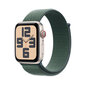 Apple Watch SE GPS + Cellular 40mm Starlight Aluminium Case with Lake Green Sport Loop MXGH3ET/A цена и информация | Nutikellad, laste nutikellad | hansapost.ee