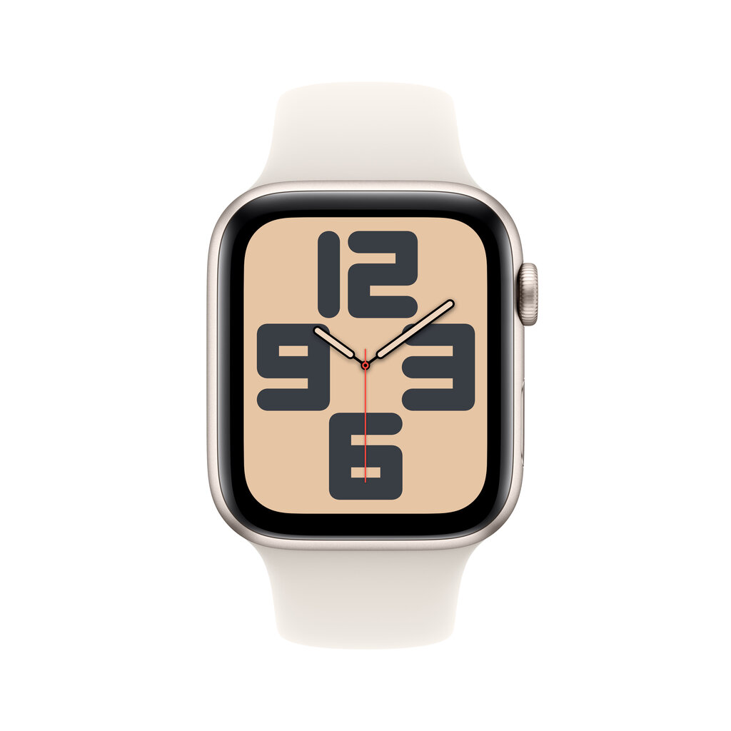 Apple Watch SE GPS 40mm Starlight Aluminium Case with Starlight Sport Band - M/L MXEG3ET/A hind ja info | Nutikellad, laste nutikellad | hansapost.ee