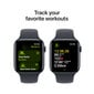 Apple Watch SE GPS + Cellular 44mm Midnight Aluminium Case with Midnight Sport Band - S/M MXGL3ET/A цена и информация | Nutikellad, laste nutikellad | hansapost.ee