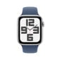 Apple Watch SE GPS + Cellular 44mm Silver Aluminium Case with Denim Sport Band - S/M MXGP3ET/A цена и информация | Nutikellad, laste nutikellad | hansapost.ee