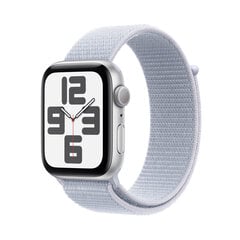 Apple Watch SE 3 GPS 44mm Silver Aluminium Case with Winter Blue Sport Loop цена и информация | Смарт-часы (smartwatch) | hansapost.ee