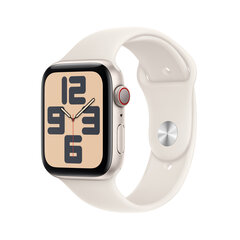 Apple Watch SE GPS + Cellular 44mm Starlight Aluminium Case with Starlight Sport Band - S/M MXGT3ET/A hind ja info | Nutikellad, laste nutikellad | hansapost.ee