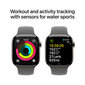 Apple Watch Series 10 GPS + Cellular 42mm Natural Titanium Case with Stone Grey Sport Band - S/M MWXD3ET/A цена и информация | Nutikellad, laste nutikellad | hansapost.ee