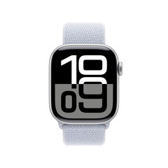 Apple Watch Series 10 GPS 42mm Silver Aluminium Case with Blue Cloud Sport Loop MWWD3ET/A hind ja info | Nutikellad, laste nutikellad | hansapost.ee