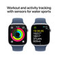 Apple Watch Series 10 GPS + Cellular 46mm Silver Aluminium Case with Denim Sport Band - S/M MWY03ET/A hind ja info | Nutikellad, laste nutikellad | hansapost.ee