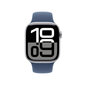 Apple Watch Series 10 GPS 42mm Silver Aluminium Case with Denim Sport Band - S/M MWWA3ET/A hind ja info | Nutikellad, laste nutikellad | hansapost.ee