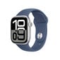 Apple Watch Series 10 GPS 42mm Silver Aluminium Case with Denim Sport Band - S/M MWWA3ET/A hind ja info | Nutikellad, laste nutikellad | hansapost.ee