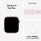 Apple Watch Series 10 GPS + Cellular 42mm Rose Gold Aluminium Case with Light Blush Sport Band - S/M MWX93ET/A цена и информация | Nutikellad, laste nutikellad | hansapost.ee