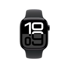 Apple Watch Series 10 GPS 42mm Jet Black Aluminium Case with Black Sport Band - S/M MWWE3ET/A цена и информация | Смарт-часы | hansapost.ee