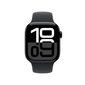 Apple Watch Series 10 GPS 42mm Jet Black Aluminium Case with Black Sport Band - S/M MWWE3ET/A цена и информация | Nutikellad, laste nutikellad | hansapost.ee